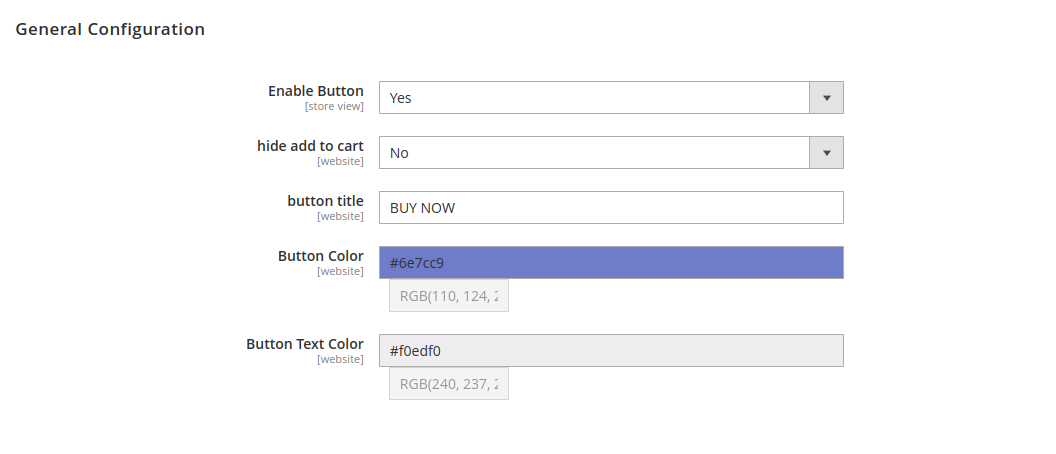 genralconfig Letscms buynowbtn page
