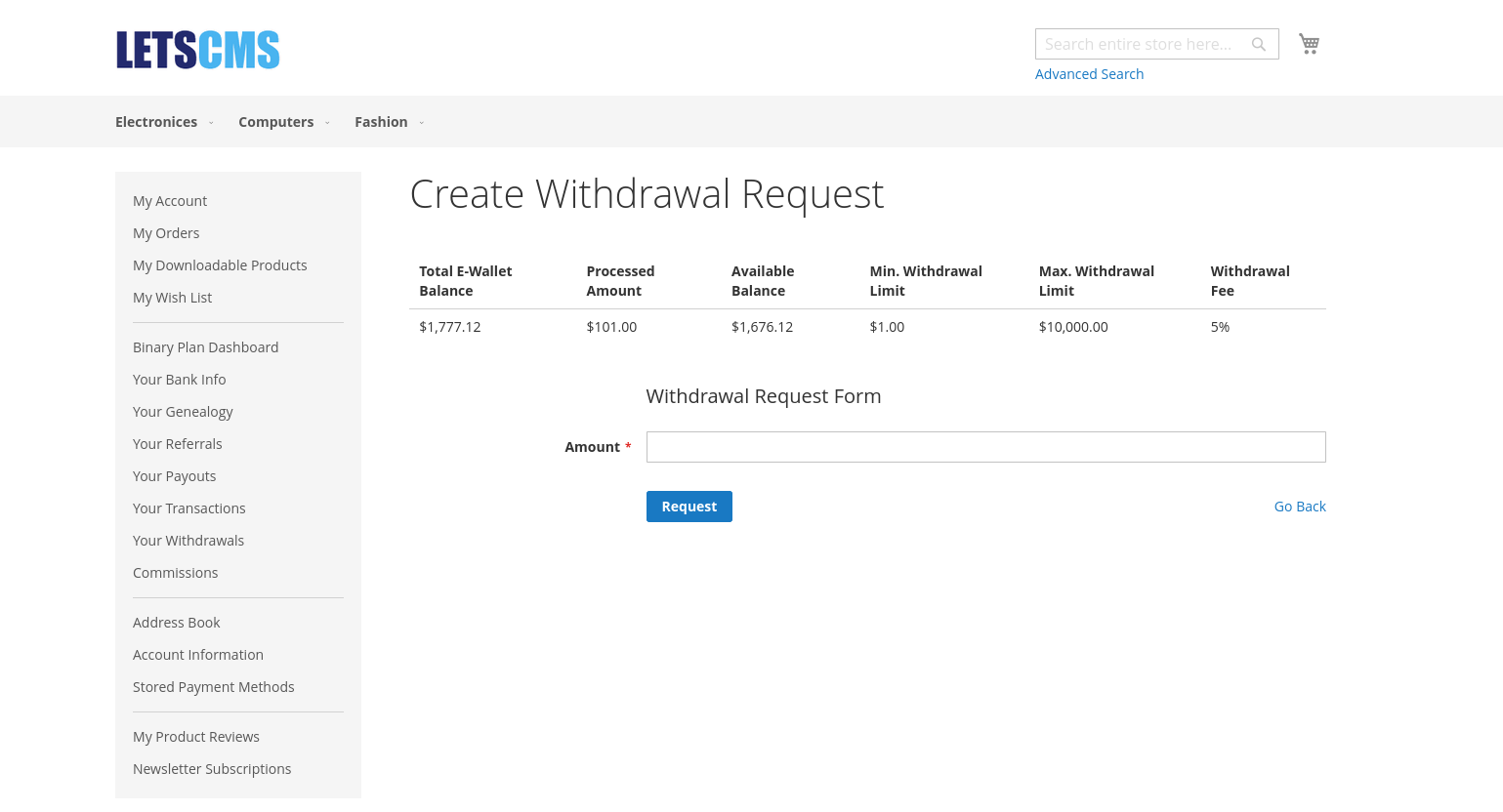 binary mlm Binary_Dashboard
