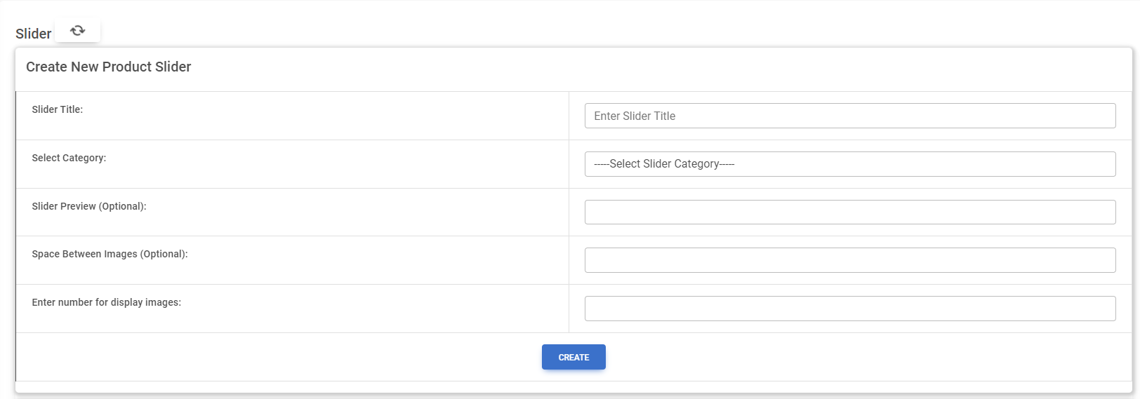 unilevel mlm Create New Product Slider